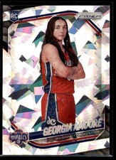 2025 Prizm WNBA Ice Prizm GEORGIA AMOORE #103 RC Washington Mystics