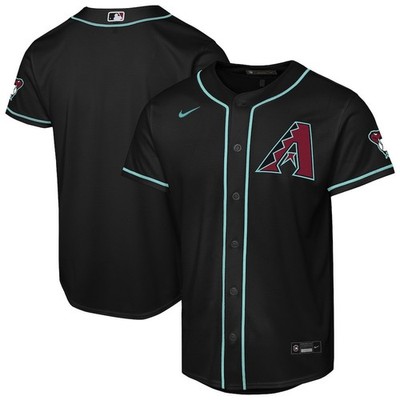 Nike Youth Arizona Diamondbacks Black Limited Alternate Jersey Medium 10-12