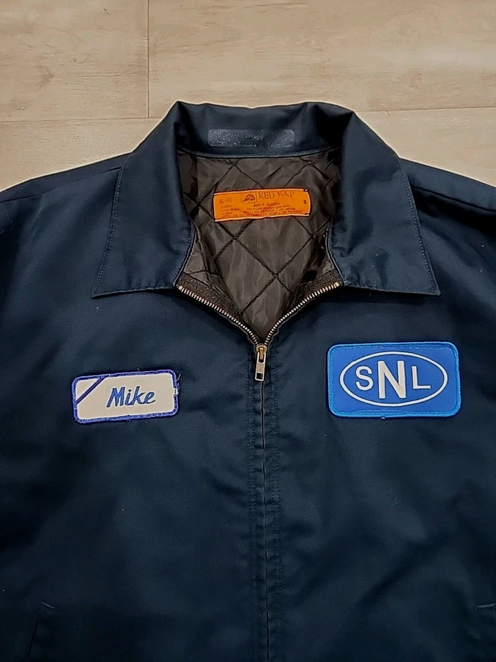Saturday Night Live Red Kap Insulated Work Jacket Mechanic XL Quilt Lined SNL - Image 2 of 4