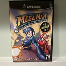 Capcom Mega Man Anniversary Collection GameCube 2004 NTSC 10 Games With Manual