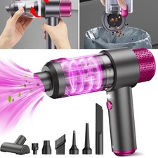 Handheld Vacuum 4-IN-1 Powerful Car Vacuum Cleaner Rechargeable for Sofa, Bed