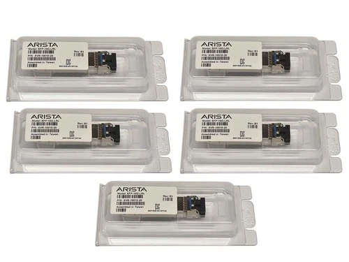 5x Arista Original GBIC SFP-10G-LRL 10Gbps SFP+ 1310nm 1km XVR-10010-20 NEU
