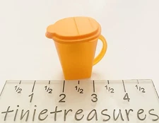 Tupperware magnet mini Pitcher orange new rare tinietreasures