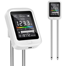 6-in-1 Soil Moisture Meter Digital Soil Teste...