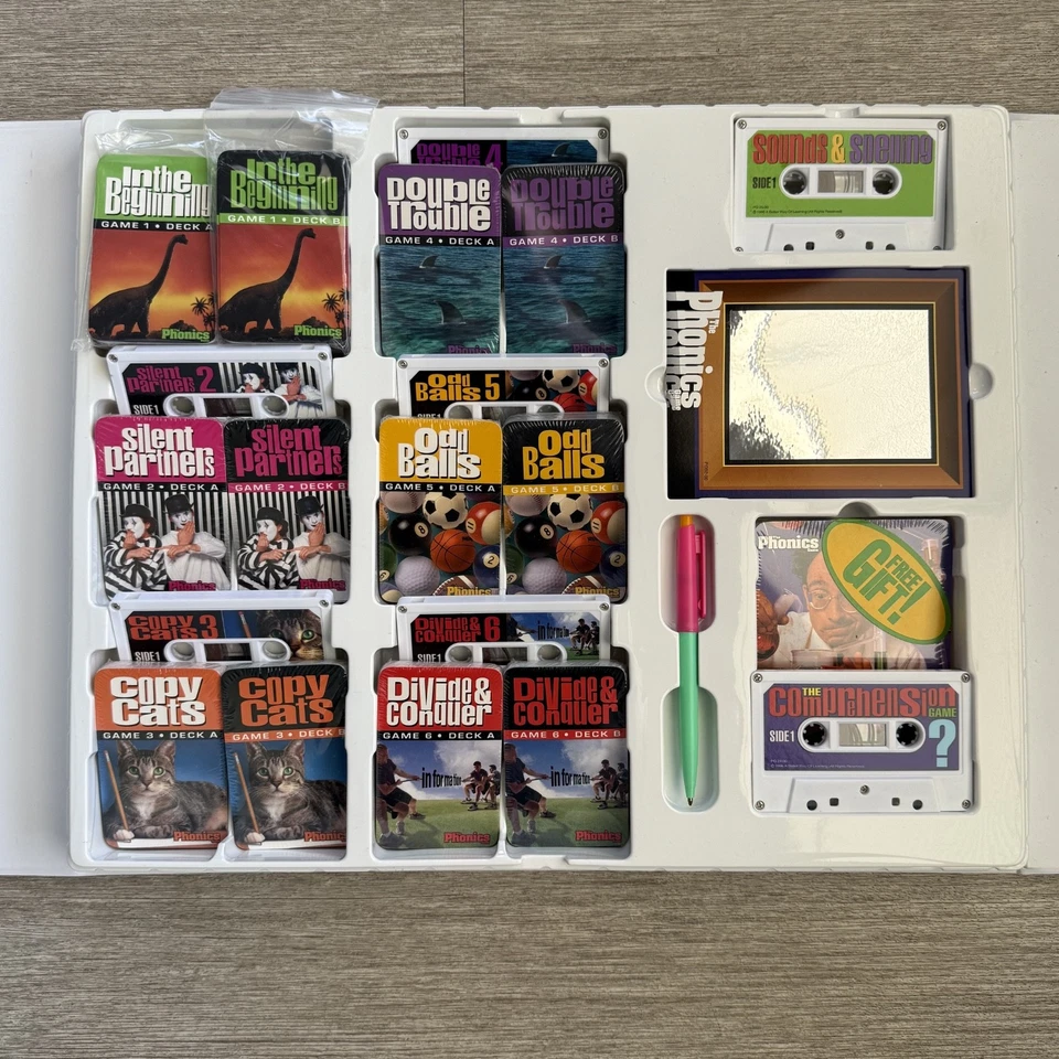 Nuevo de Lote Antiguo The Phonics 18 Horas de Diversión para Mejor Juego de Lectura Foto 4 de 4