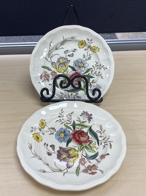 Set Of 2 Spode Copeland Gainsborough Bread / Dessert Plates 6.75  Great Britain