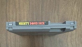 Mighty Bomb Jack Nintendo NES Aut&eacute;ntico 1987 Con Manual y Funda