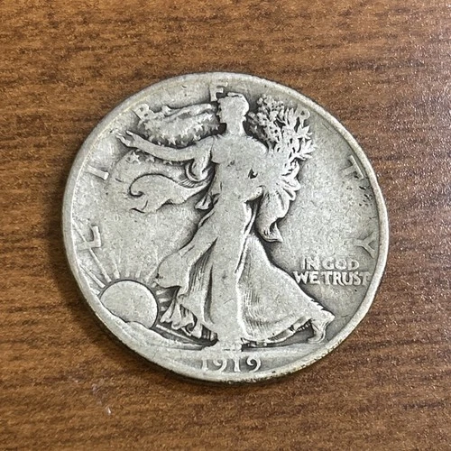 1919 Walking Liberty Half Dollar G-VG