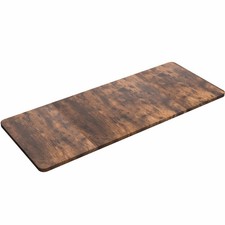 VIVO Vintage Brown 60 x 24 inch Universal Table Top for Sit to Stand Desk Frames