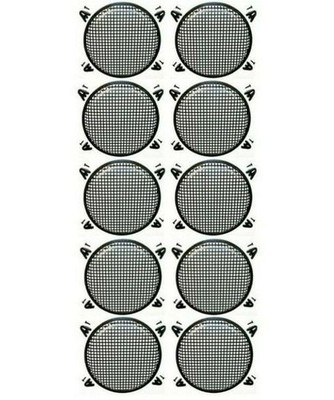 10 MR DJ DJS15 15'' Subwoofer Speaker Metal Mesh Cover Waffle Speaker Grill