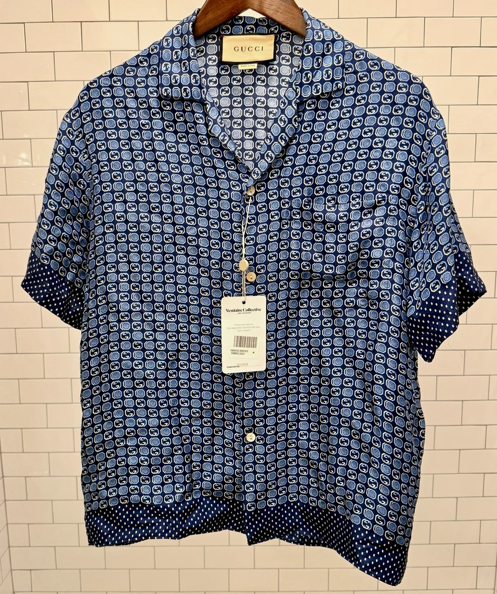 Gucci Silk Casual Button-Down Shirts for Men for sale - eBay