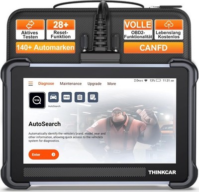 ThinkScan 672 Profi OBD2 Diagnosegerät ALLE System KFZ Scanner 28 Zurücksetzen