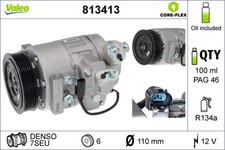 Kompressor Klimaanlage VALEO CORE-FLEX 813413 für E60 E61 BMW 12V 5er Touring Z4