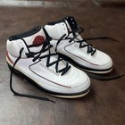 Air Jordan 2 Retro WHITE VARSITY RED BLACK CHICAGO 2004 Nike 308308-161 Size 13