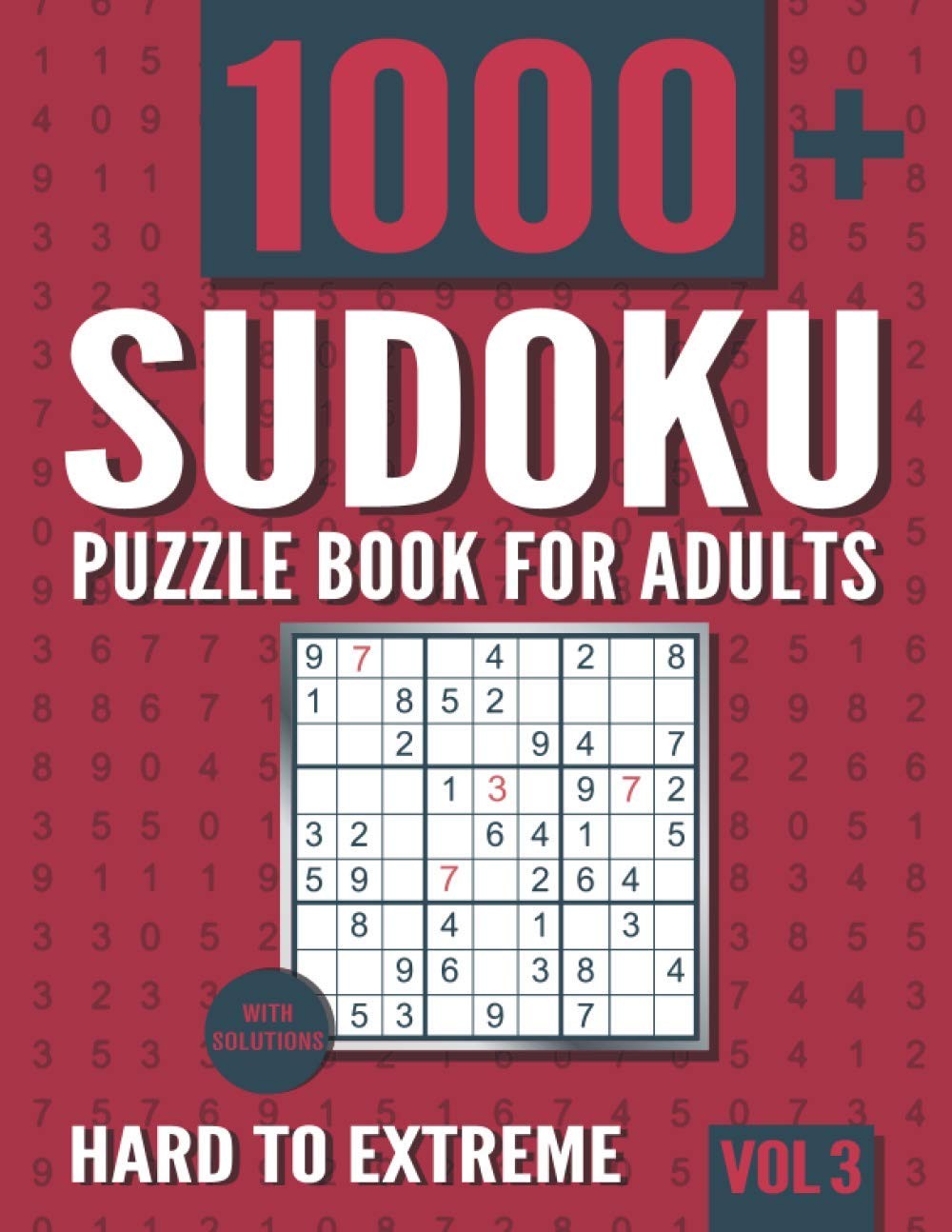 Sudoku Puzzle Book for Adults: 1000+ Hard to Extreme Puzzles with...