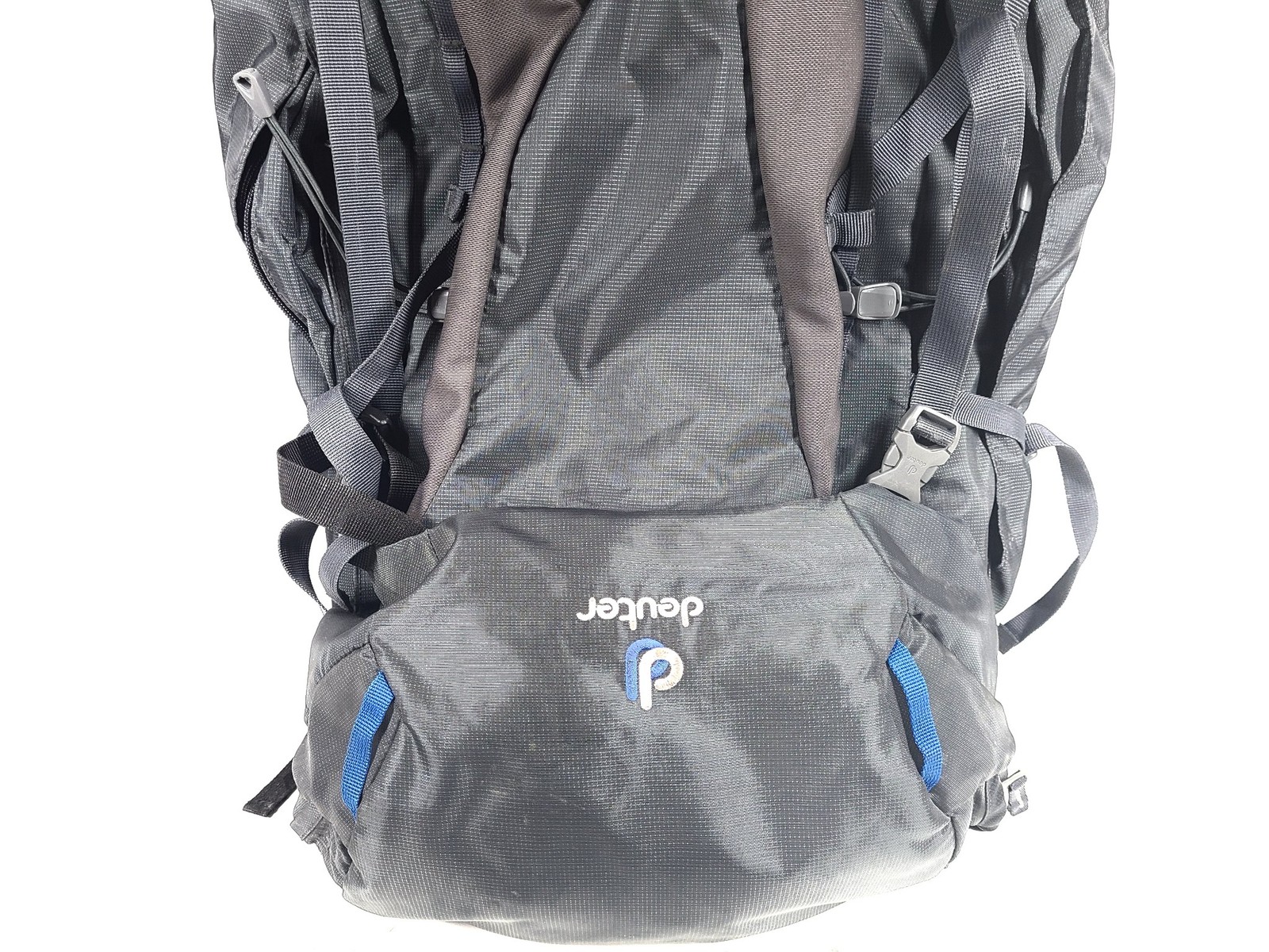 Deuter Aircontact Pro 60+15 Hiking Trekking Backpacking Backpack Gray