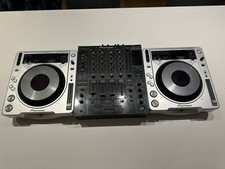 Pioneer DJ Bundle 2x CDJ-800MK2 DJM-800 Mixer As-Is / Untested