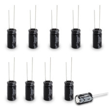 10 PC 25V 1000Uf Capacitor, Aluminum Radial Electrolytic Capacitors for TV, LCD,