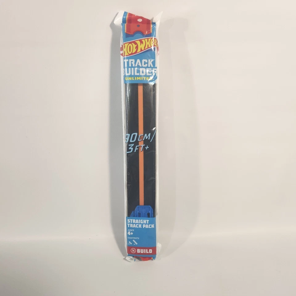 Hot Wheels Track Builder Lote Ilimitado de 3 90 cm/3 pies Amarillo, Naranja y Negro Nuevo Foto 4 de 4