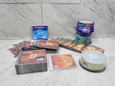 Lot of 130 NEW CD-R DVD-RW Recordable DISCS