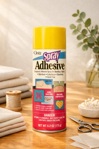 Dritz Adhesive Spray Temporary Fabric Bond for Quilting, Embroidery & Appliqué
