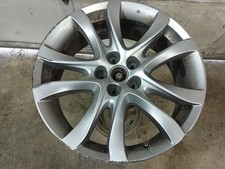 19x7.5 Alloy Wheel Rim, 10 Spoke Metallic Silver from 2017 MAZDA 6 12913904