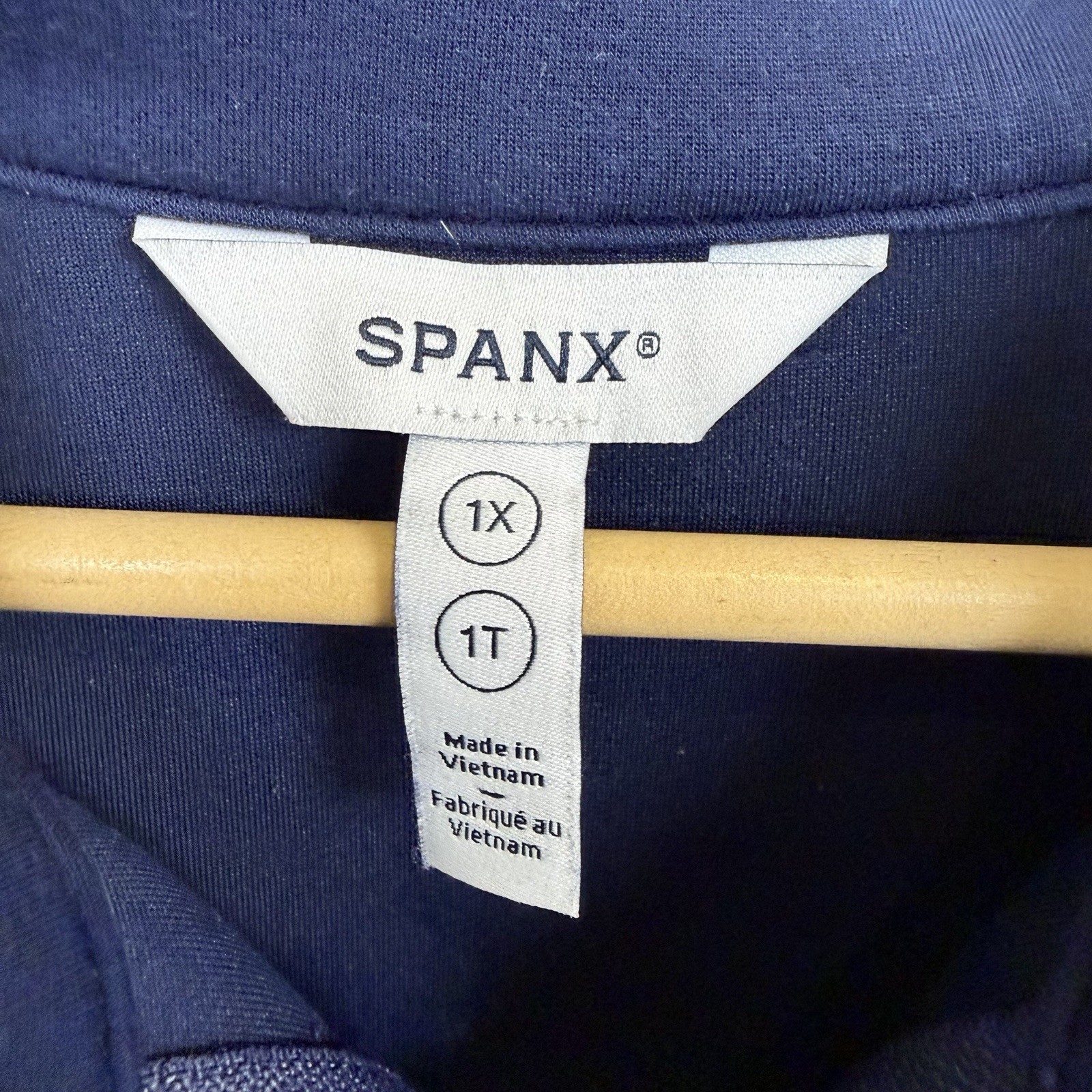 SPANX AirEssentials Half Zip Pullover Sweatshirt … - image 3