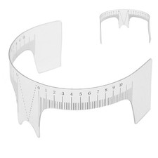 A Pro Eyebrow Positioning Ruler Microblading Brow Shape Ruler Measure Tool XG5