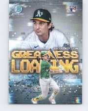 2025 Bowman #GL-16 Jacob Wilson Greatness Loading Athletics