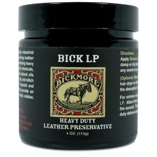 Bick Lp Leather Protection Wax 4Oz Industrial Strength Rejuvenates And Preserves