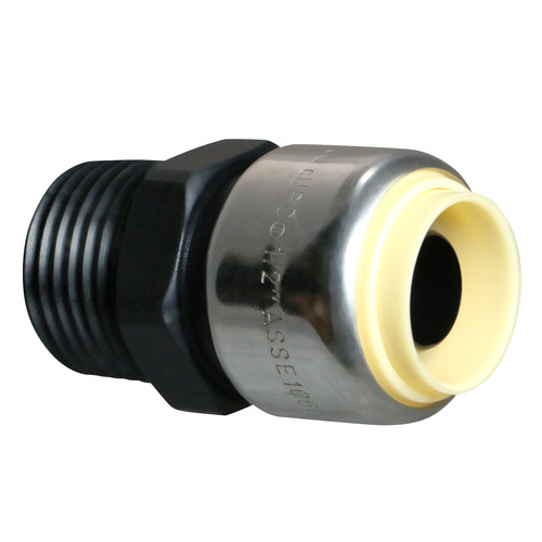 2-10 Pack XFITTING (1/2", 3/4") Push Fit Male Adapter, Push To Connect, PPSU
