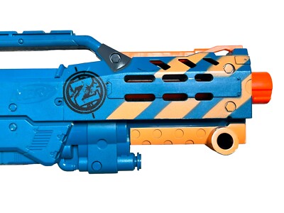 Nerf Zombie N Strike Zed Squad Longshot CS-12 Blaster w/ Darts