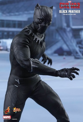 Gebrauchte Hot Toys 1/6 Captain America Civil War Black Panther MMS363 Japan - Bild 4 von 9