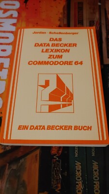 Jordan & Schellenberger Data Becker Lexikon zum Commodore 64 (Buch 1984) 8-bit
