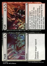 x4 Push // Pull - Foil U MTG Murders at Karlov Manor M/NM, English