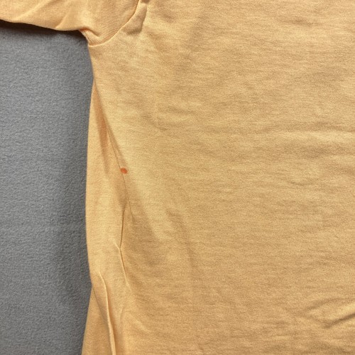 T shirt vintage anni 90 Fruit of the Loom Deadstock taglia M colore panna marrone - Foto 7 di 8