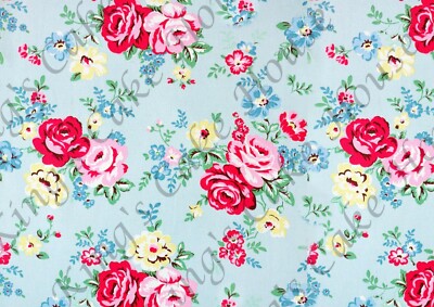 Essbare Blumen Tortenfolie, Rosen, Pfingstrose, Essbare Zuckerguss Tortenfolie,