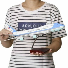 1:150 US Air Force One Airplane Aircraft Plane Toy With Undercarriage Light