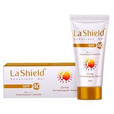 La Shield SPF 40  PA  Mineral Based Sunscreen Gel 50 gm