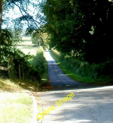 Photo 6x4 Road to Green Court Studio near Llanover Beili-glas Behind the  c2011
