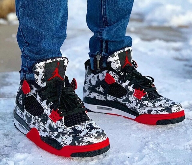 nike air jordan 4 retro tattoo