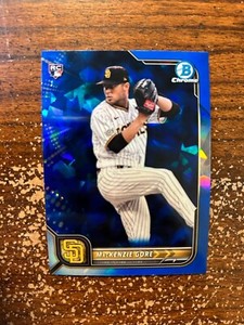 MacKenzie Gore RC #67 - 2022 Bowman Chrome Sapphire Edition
