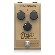 TC Electronic DRIP SPRING REVERB Retro Spring Reverb with Adjustable Dwell  Mix