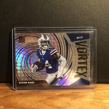 🔥2021 Panini Donruss-Stefon Diggs- “VORTEX”- Holo- Buffalo Bills-Mint🔥