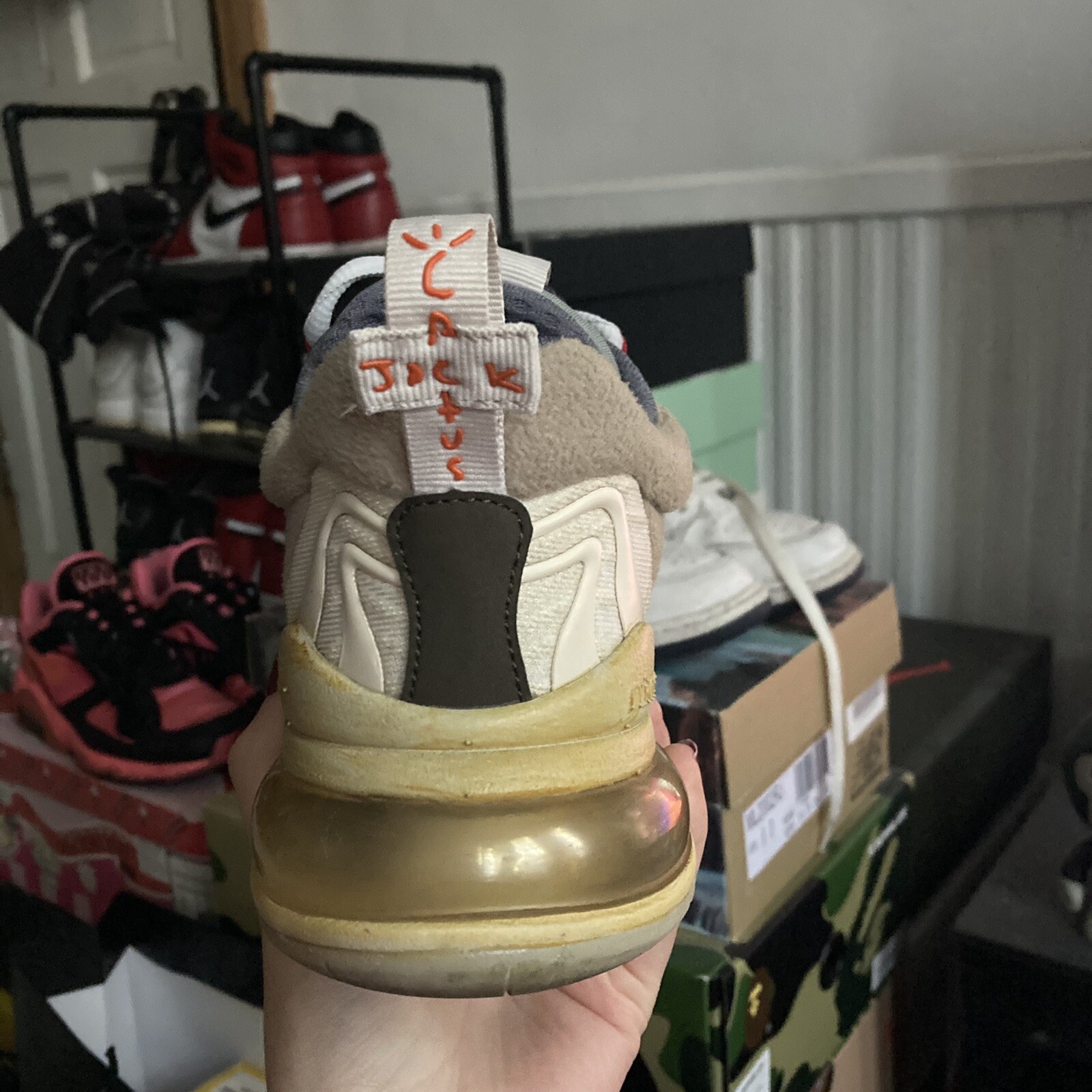 Nike Travis Scott Air Max 270 cactus trails US5.5 UK5 Used Rare Great Condition image 5