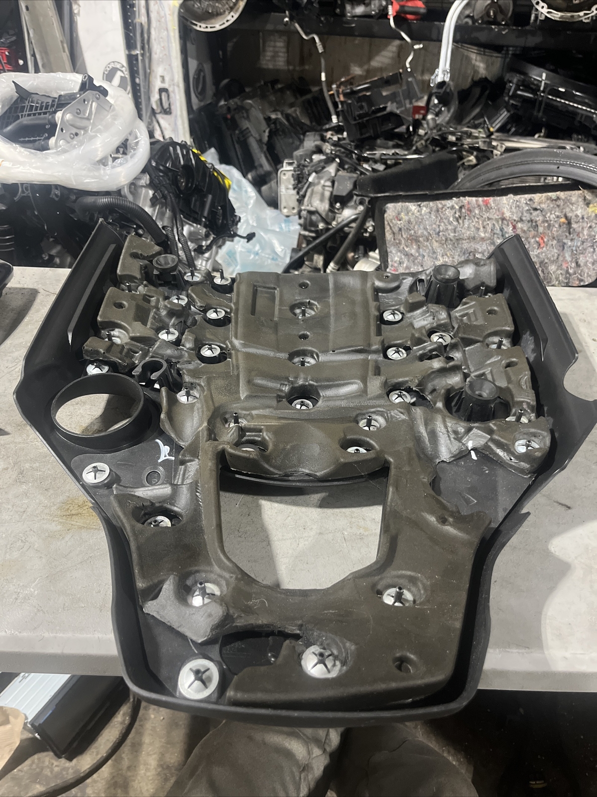 2014-2017 MASERATI GHIBLI S Q4 3.0L ENGINE MOTOR UPPER COVER PANEL SHIELD OEM