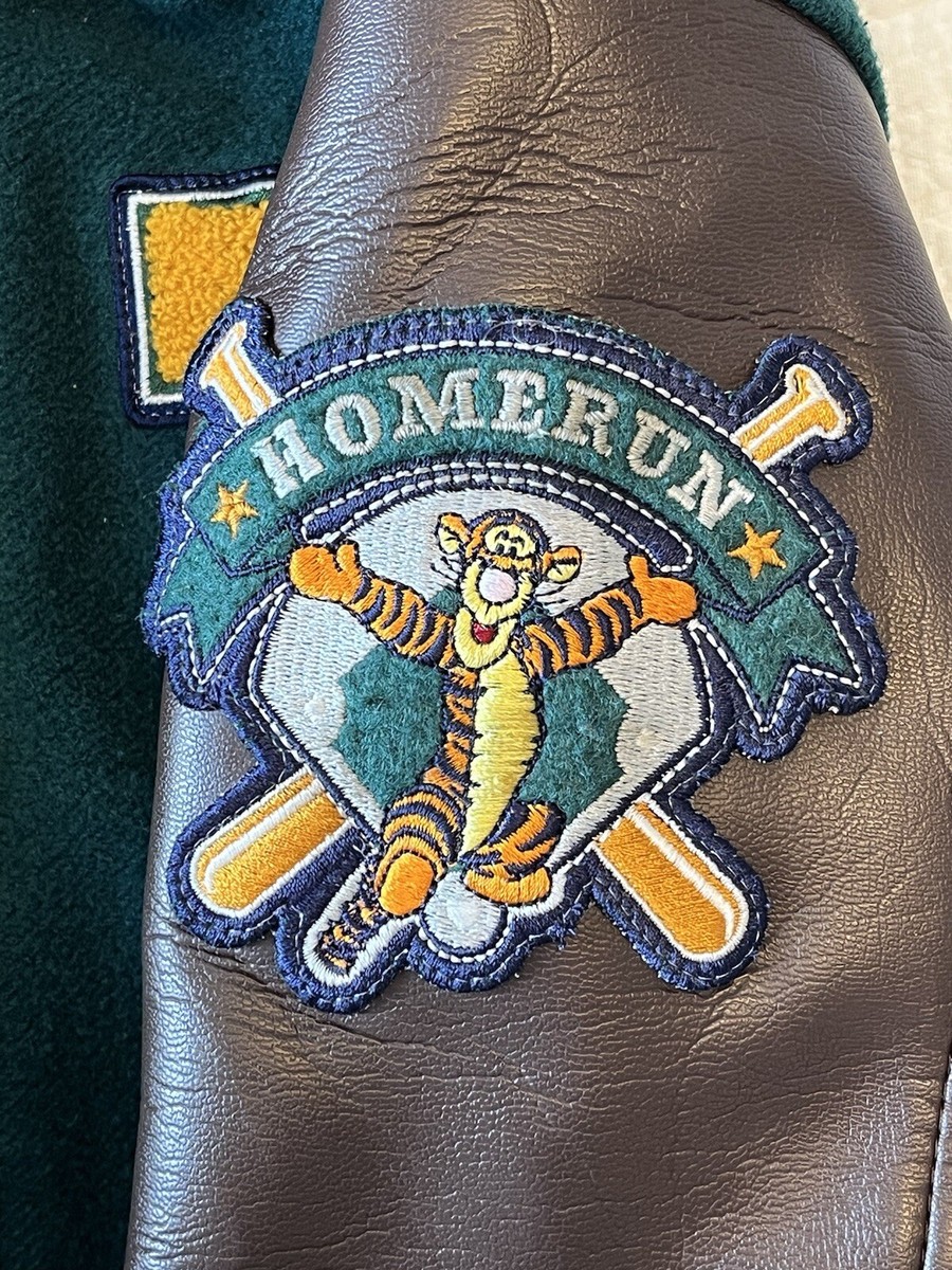 Tigger Disney Store vintage kids Letterman bomber varsity jacket