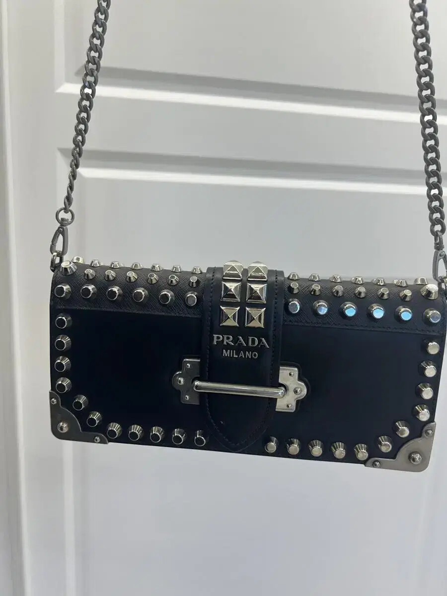 Prada Kai leather crossbody bag with adjustable strap
