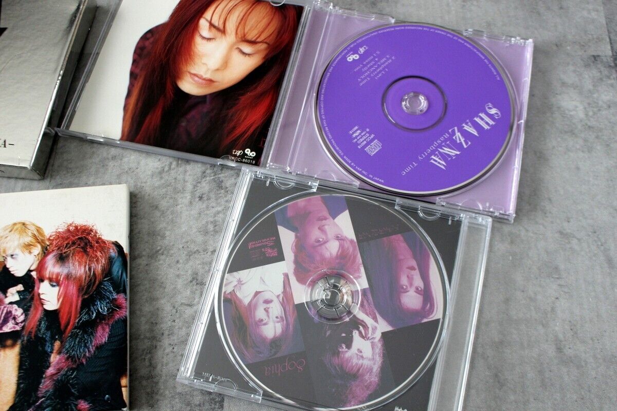 SET x4 SHAZNA Japan CD Gold Sun and Silver Moon Sophia SET x4 SHAZNA Japan CD Gold Sun and Silver Moon Sophia