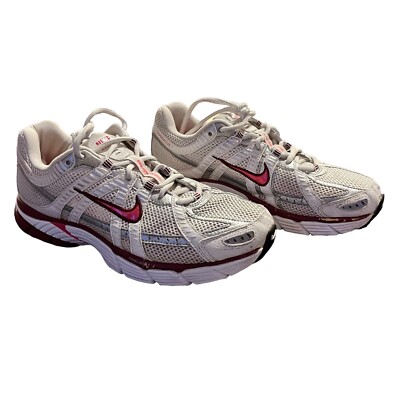 Nike Air Pegasus Bowerman Series Womens 9.5 Running Shoes White Pink Gym